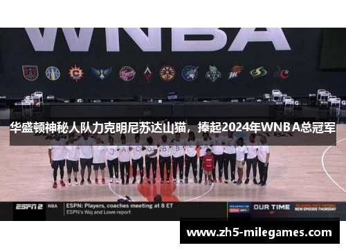 华盛顿神秘人队力克明尼苏达山猫，捧起2024年WNBA总冠军