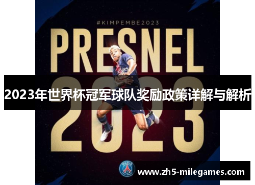 2023年世界杯冠军球队奖励政策详解与解析